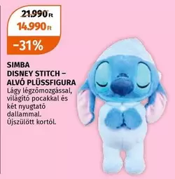 Disney - DISNEY STITCH – ALVÓ PLÜSSFIGURA