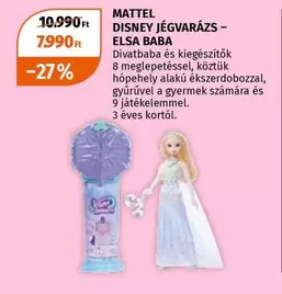 Disney - DISNEY JÉGVÁRÁZ - ELSA BABA