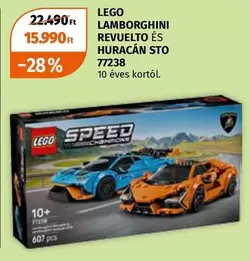 Lego - LEGO LAMBORGHINI REVUELTO ÉS HURACÁN STO 77238