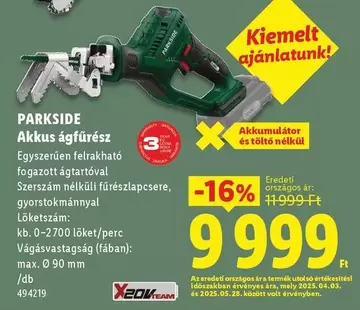 Volt - Akkus ágfűrész