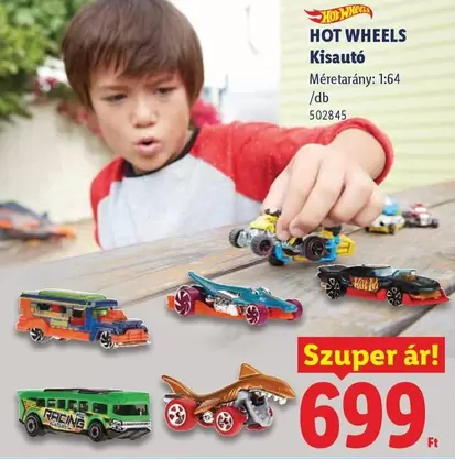 Hot Wheels -  Kisautó Méretarány: 1:64 /db 502845