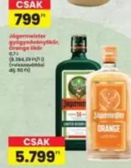 Jägermeister gyógynövénylikőr Orange