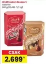 Lindor desszert többféle