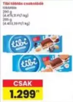 Tibi táblás csokoládé