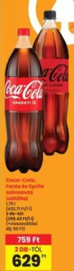 Coca Cola - Coca-Cola, Fanta és Sprite