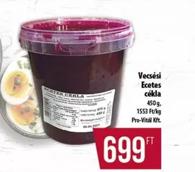 Vecsési Ecetes cékla