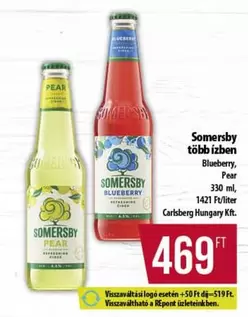 Somersby - Blueberry, Pear