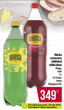 Márka szénsavas üdítőital