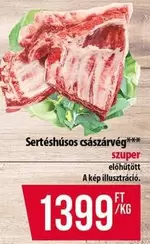 Sertéshúsos császárvég