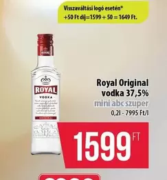 Original vodka 37,5%