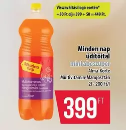 Multivitaminos üdítőital mini abc szuper Alma-Körte Multivitamin-Mangosztán