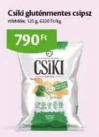 Csíki gluténmentes csipsz