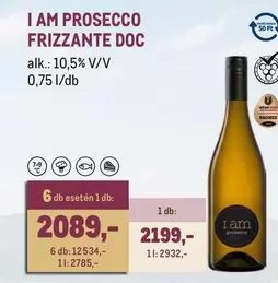 Prosecco - FIZZANTE DOC