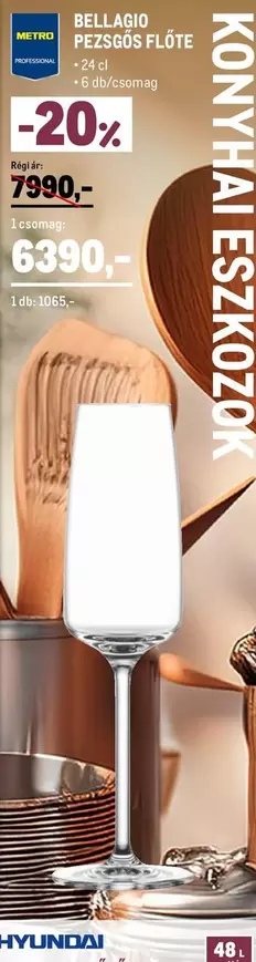 BELLASIO PEZSGŐS FLÖTE