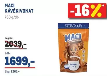 Xxl - MACI KÁVÉKIVONAT