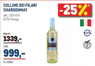 COLLINE DEI FILARI CHARDONNAY