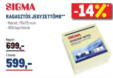 Ragasztós Jegyzetömb