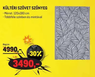 KÜLTÉRI SZÖVET SZŐNYEG