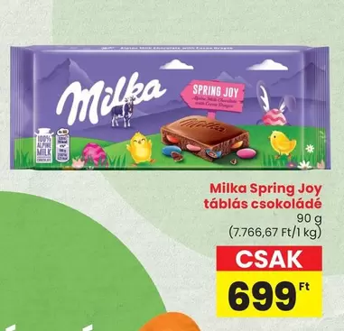 Joy - Spring  táblás csokoládé