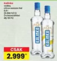 vodka, citrus szenes ital