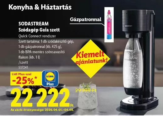 Sodastream -  Gaia szett