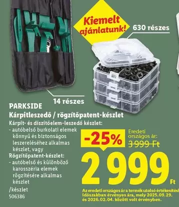 Volt - Kárpitleszedő / rögzítőpatent-készlet