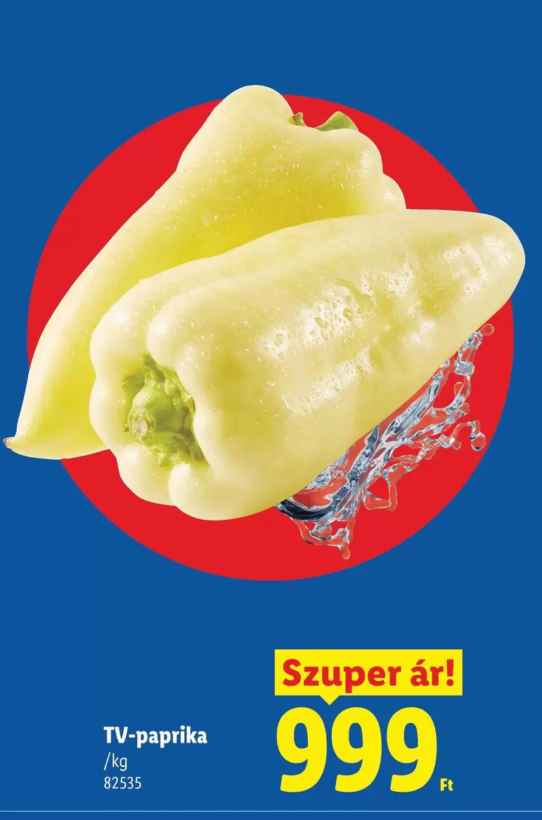 TV-paprika /kg 82535