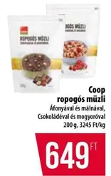 ropogós müzli