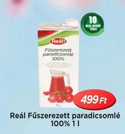 Fűszerezett paradicsomlé 100%