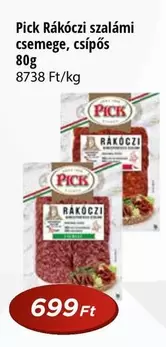 Rákóczi szalámi csemege, csípős