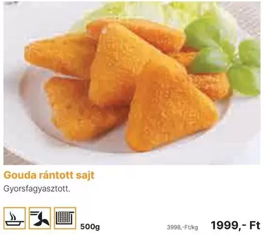 Gouda rántott sajt