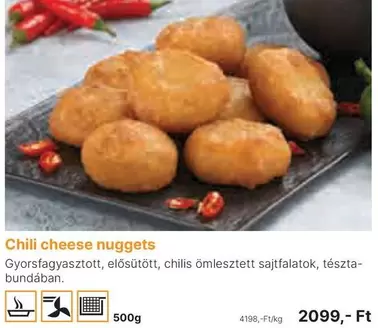 Chili cheese nuggets