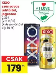 szénsavas üdítőital, jegeatea