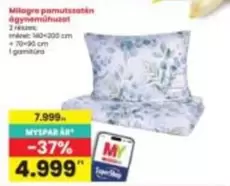 Milagro pamutszatén ágyneműhuzat