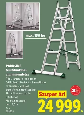 Multifunkciós alumíniumlétr