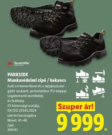 Munkavédelmi cipő / bakancs