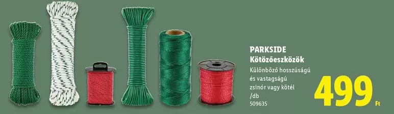 Kötél- és zsinegkészlet