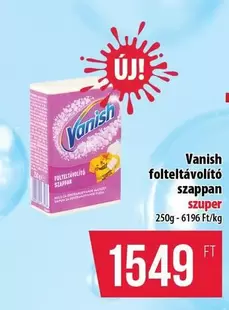 Vanish folttávolító szappan szuper