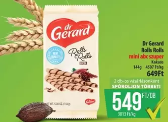 Rolls Rolls mini abc szuper Kakaós