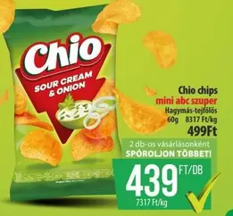 Chio chips mini abc szuper