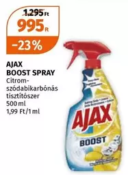 BOOST SPRAY Citrom-szódabikarbónás tisztítószer