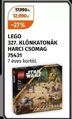 Lego - LEGO 327. KLÓNKATONÁK HARCI CSOMAG 75431