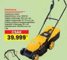 Elektromos Indukciós Fűnyíró