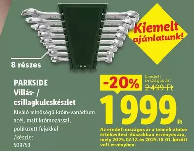 Volt - Villás-/csillagkulcs-készlet 509753