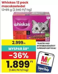 12 pack macskaeledel