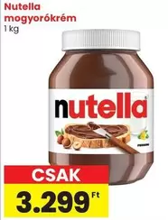 Nutella - mogyorókrém