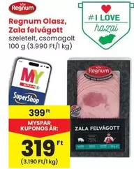 Regnum Olasz, Zala felvágott szeletelt, csomagolt