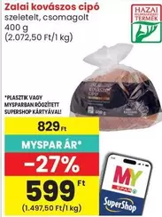 Zalai kovászol cipó