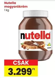 Nutella - mogyorókrém