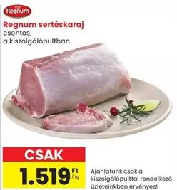 Regnum sertéskaraj csontos